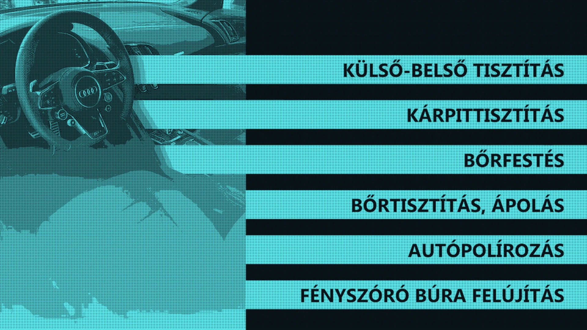 Autó belső/külső – háttér